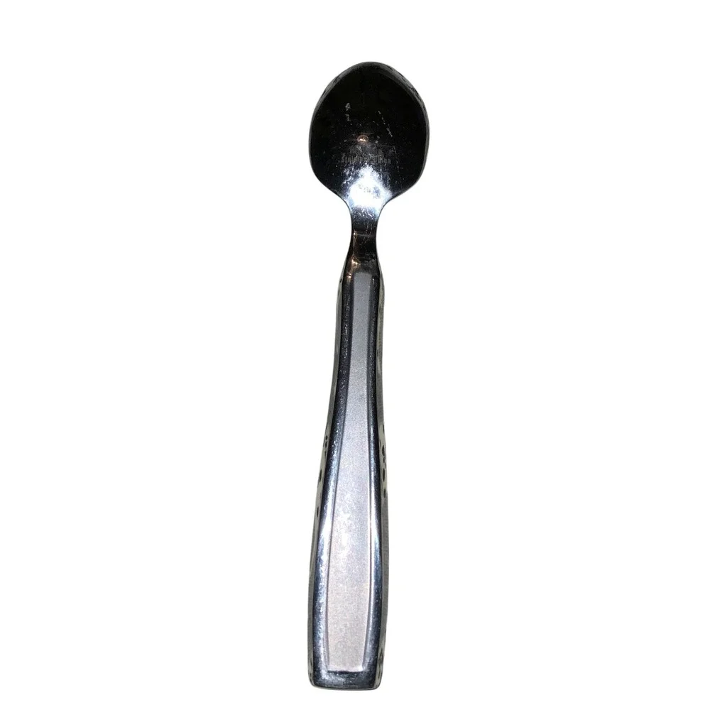 Kinsman Stainless Spoon Weighted Satin Center Outlined Flatware